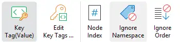 XML 对比选项